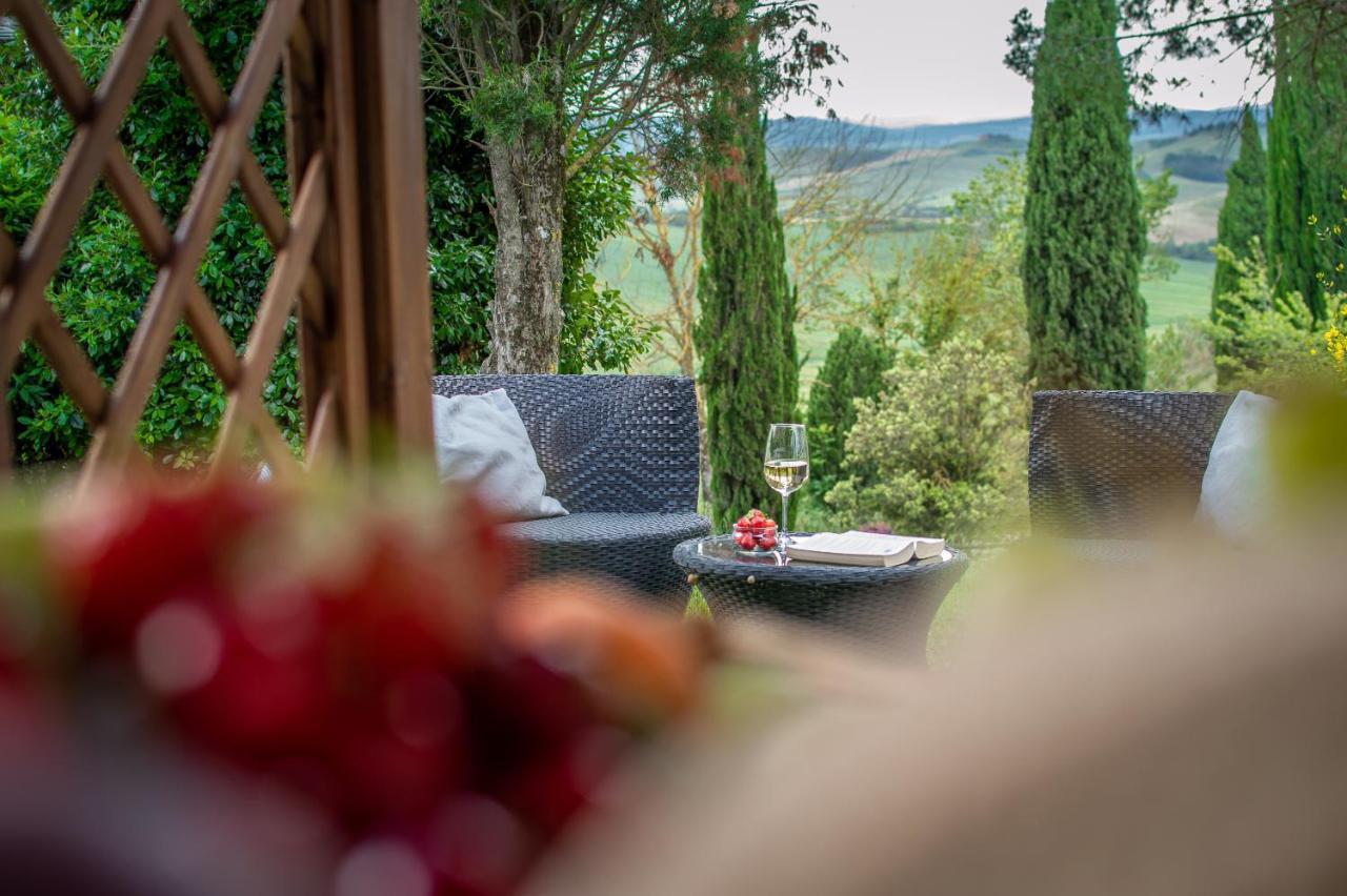 Tuscany Balcony: Crete Senesi Casetta Екстер'єр фото