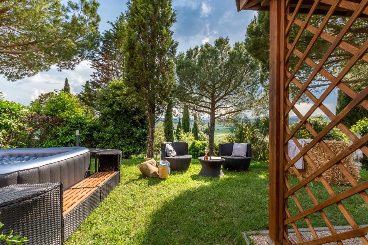 Tuscany Balcony: Crete Senesi Casetta Екстер'єр фото