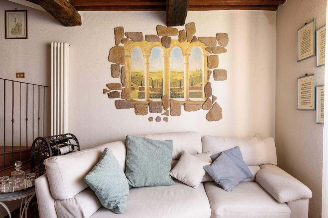 Tuscany Balcony: Crete Senesi Casetta Екстер'єр фото