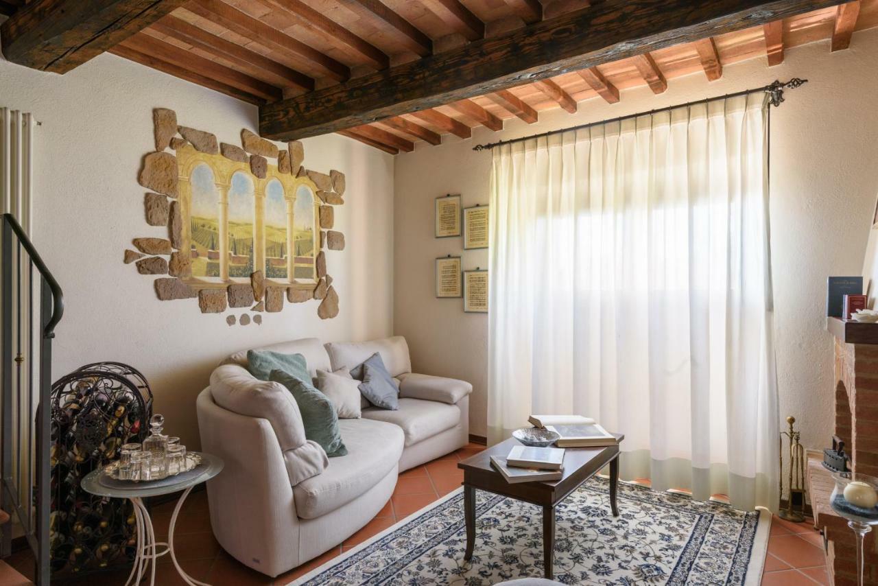 Tuscany Balcony: Crete Senesi Casetta Екстер'єр фото